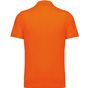 WK Designed To Work Polo unisexe écoresponsable coton/polyester  fluorescent_orange