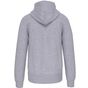 kariban Sweat-shirt zippé capuche unisexe oxford_grey