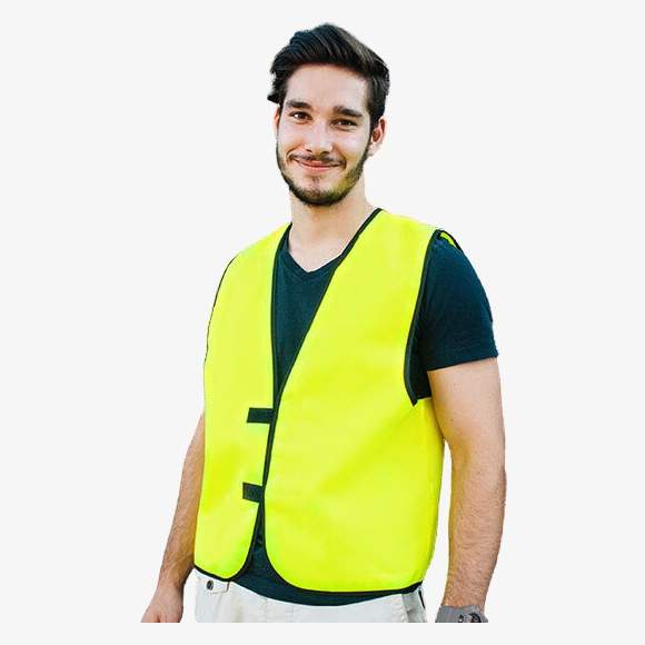 Gilet de signalisation en couleur Korntex