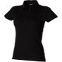 SF Clothing Women´s short sleeved stretch polo black