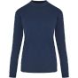 HRM Women´s Premium Highneck Longsleev Tees Navy