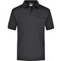 James&Nicholson Polo-Piqué Pocket black