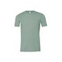 Bella Unisex heather cvc short sleeve tee heather_dusty_blue