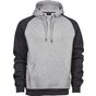 Tee Jays Two-tone hooded sweatshirt heather/dark_grey