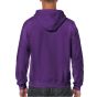 Gildan Heavy Blend Adult Full Zip Hooded Sweat purple