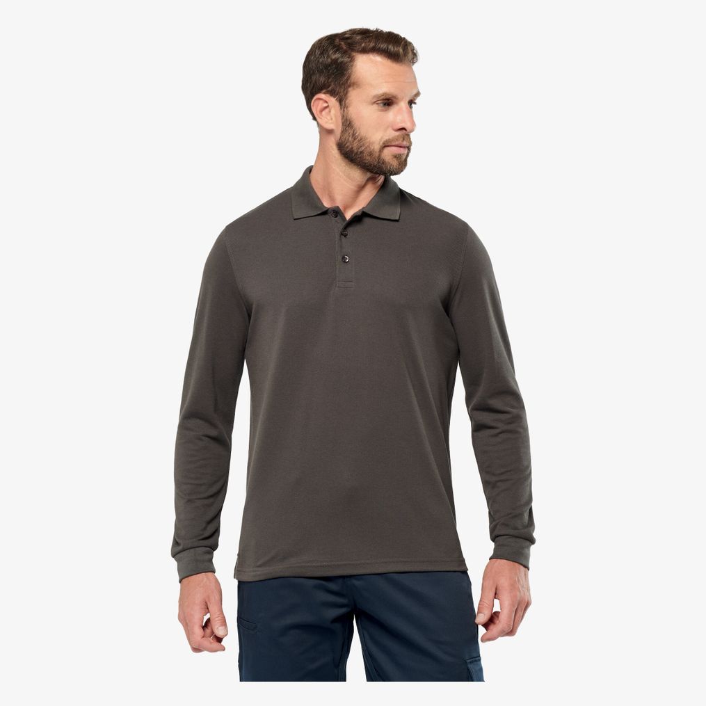 Polo manches longues homme WK Designed To Work