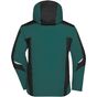 James&Nicholson Craftsmen Softshell Jacket -STRONG- dark_green/black