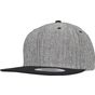 flexfit Melange Solid Snapback black_melange/black