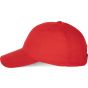 K-up Casquette polyester - 6 panneaux red