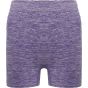 Tombo Ladies' seamless short purple_marl