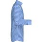 James&Nicholson Men´s Checked Shirt royal/white