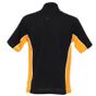 kustom kit Gamegear Track Polo black/gold/white