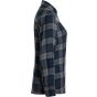 karlowsky Ladies' checked blouse urban-style navy
