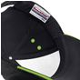 Beechfield Casquette Ultimate 5 panneaux à visière sandwich black/lime_green