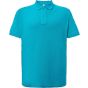 JHK Man regular polo aquamarine