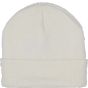 K-up Bonnet recyclé avec revers tricoté white