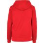 Build Your Brand Basic Ladies Basic Zip Hoody City red