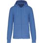 Kariban Sweat-shirt écoresponsable zippé à capuche homme light_royal_blue