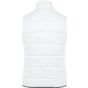 kariban Bodywarmer matelassé  white