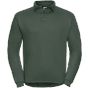 Russell Sweatshirt de travail col polo très résistant bottle_green