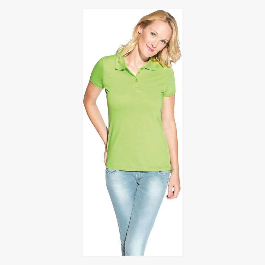 Women´s Single Jersey Polo Promodoro