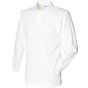 Front Row Men's L/S Classic Rugby Shirt white/white