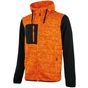 U-Power Sweat zippé à capuche Rainbow  orange_fluo