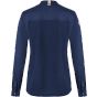 karlowsky Women's Long-Sleeve Chef Jacket Green Generation Sustainable GRS Steel blue