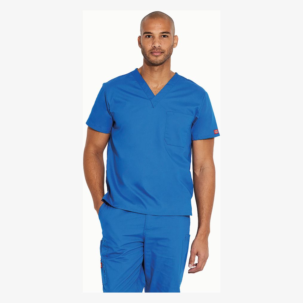 Haut col V unisexe Dickies-Medical