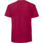 fruit of the loom Iconic 195 ringspun premium T cranberry
