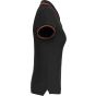 Kariban Polo manches courtes femme black/red/yellow