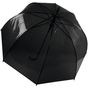 Kimood Parapluie transparent noir