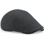 Beechfield Casquette Ivy en laine Melton charcoal_marl