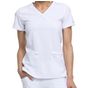 Dickies-Medical Haut cache cœur femme white