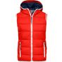 James&Nicholson Ladies´ Maritime Vest red/white