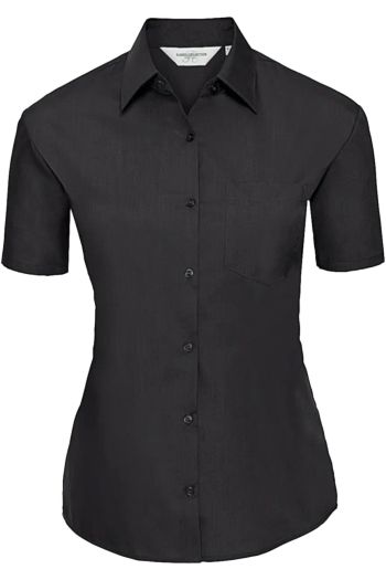 Image produit Chemise en Popeline Polyester/Coton classique courtes allongées Femme