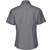 Russell Collection Ladies’ short sleeve tailored oxford shirt silver