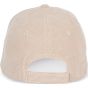 K-up Casquette en velours - 6 panneaux sand