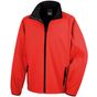 result Printable softshell red/black
