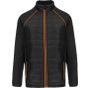 WK Designed To Work Veste Day To Day bi-matière unisexe - black/orange - M