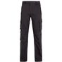 Velilla Pantalon multipoches en coton stretch black