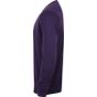 Henbury Men's 12gg v-neck jumper purple