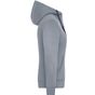 James&Nicholson Ladies' Lifestyle Zip-Hoody grey_melange/navy