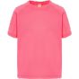 JHK Kid sport unisex t-shirt fuchsia_fluor