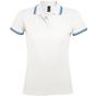 Sol's Pasadena Women blanc/aqua