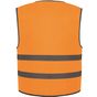 Yoko Gilet avec bordures et bandes réfléchissantes hi_vis_orange