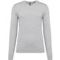 Kariban Pull col en V écoresponsable homme light_grey_heather