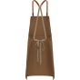karlowsky Bib apron green-generation cinnamon