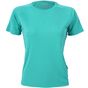 Cona Sports Ladies Rainbow Tech Tee teal