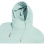 Russell-pure-organic Pure Organic High Collar Hooded Sweat aqua